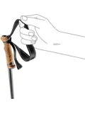 Legacy trekkingstok met ergonomische grip