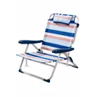 Opvouwbare strandstoel verstelbaar