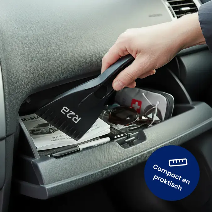 R2B IJskrabber Auto met IJsbreker - Zwart