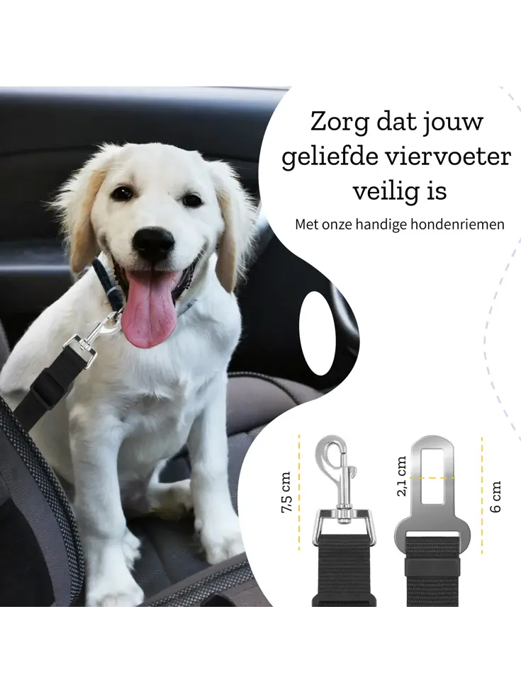 Hondendeken Auto Waterdicht -Hondenmand Achterbank