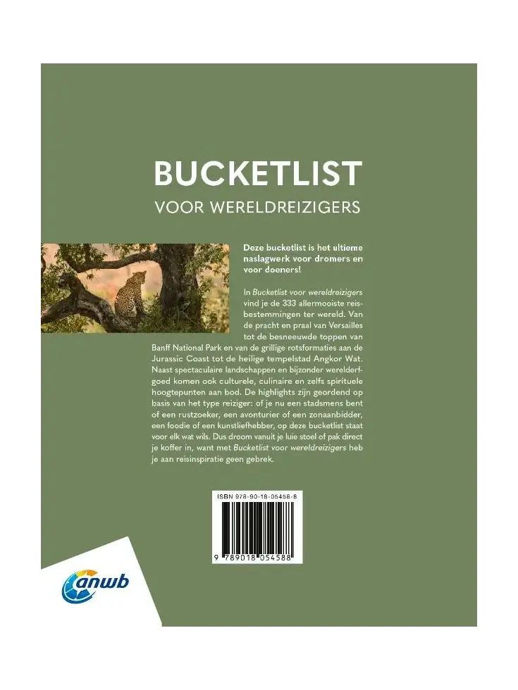 Bucketlist voor wereldreizigers