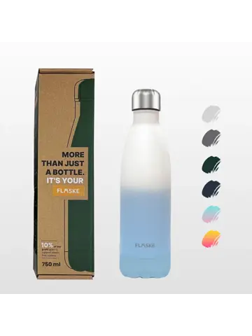 FLASKE 750 ml  RVS Drinkfles
