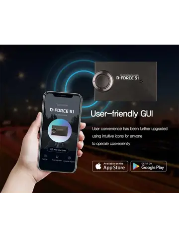 D-Force S1 4CH Wifi GPS Cloud 128gb dashcam