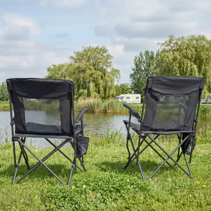 Campingstoelen - Opvouwbaar - 2-Pack - 120KG