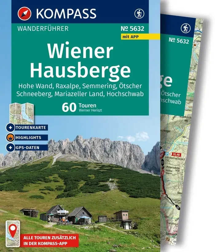Wandelgids WF 5632 Wiener Hausberge
