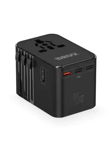 Universele Wereldstekker USB C - 45W