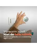 Qnuss Warmtekussen Ribstof 45x45