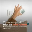 Qnuss Warmtekussen Ribstof 45x45