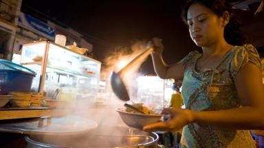 Night street food, Ben Tre, Mekong Delta