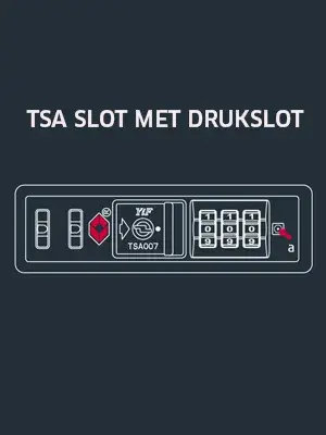 TSA slot met drukslot