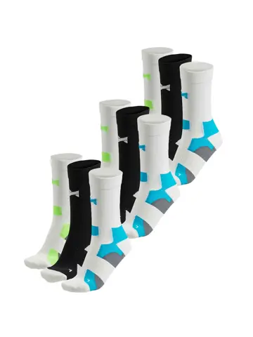 9 paar - Quarter - Fietssokken