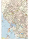Wegenkaart R3 Thessaly & Epirus