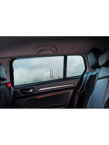 Renault Megane IV Grandtour 2016 - Zonneschermen achterportieren - Car Shades