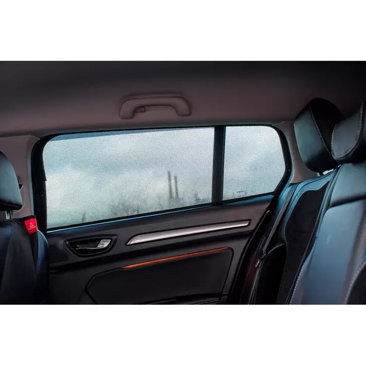 Renault Megane IV Grandtour 2016 - Zonneschermen achterportieren - Car Shades