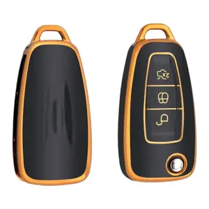 Dutch Shield Sleutelhoesje  Ford goud E3