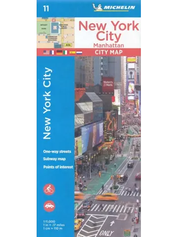 Stadsplattegrond 11 New York - Manhattan
