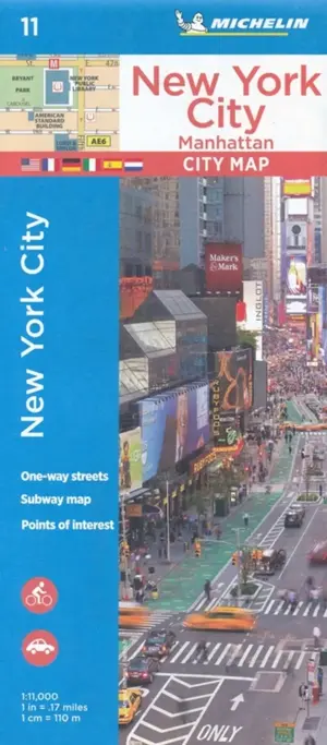 Stadsplattegrond 11 New York - Manhattan