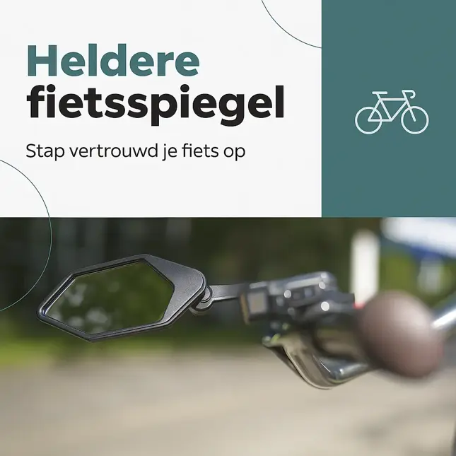 Craved Fietsspiegel Deluxe Verstelbaar