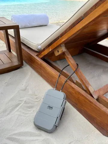 The Beachboxx 1.0 Draagbare Kluis