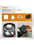 Universele Wereldstekker met kabel - 70W
