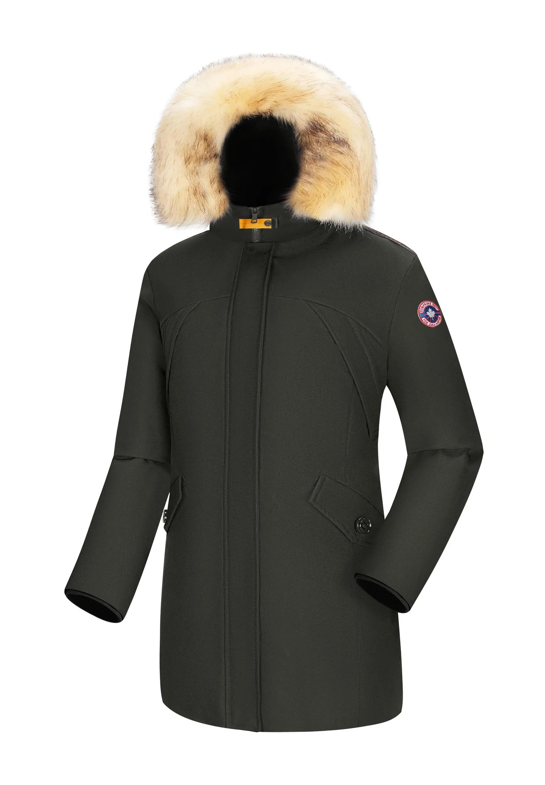 Subprime Dames Parka Chloe   Groen   XXL