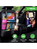 Auto Organizer Autostoel Zwart 2 stuks