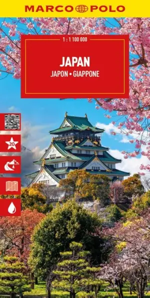 Marco Polo wegenkaart Japan