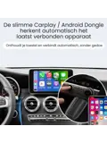 Mini CarPlay & Android Auto Dongle - Zwart