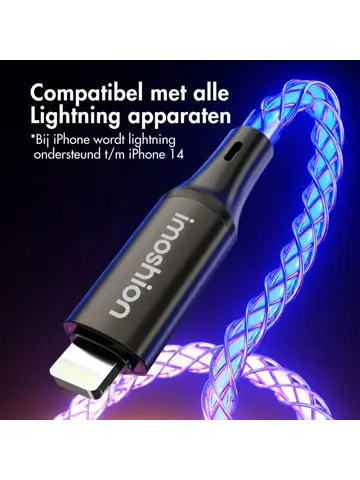 Lichtkabel 2m - Lightning naar USB-C