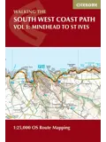 Kaartgids Booklet South West Coast Path Map 1