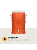 Pinnacle Platino 5 Gallon Drankkoeler - 20L