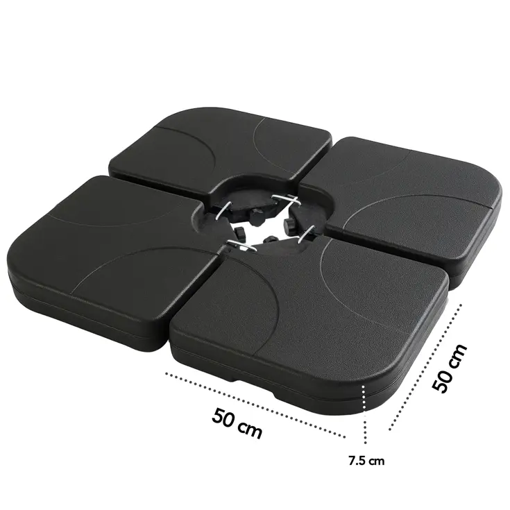 Parasoltegels - Parasolvoet - Vulbaar Tot 80kg