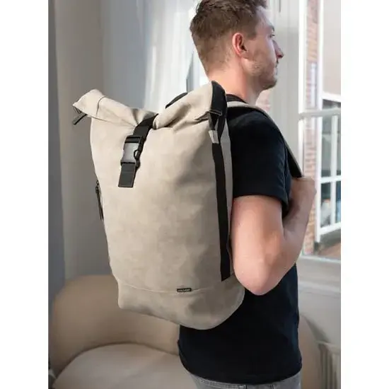 Rolltop rugzak 25L met laptopvak