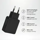 Ultra Slim GaN Charger 45W - USB-A + USB-C