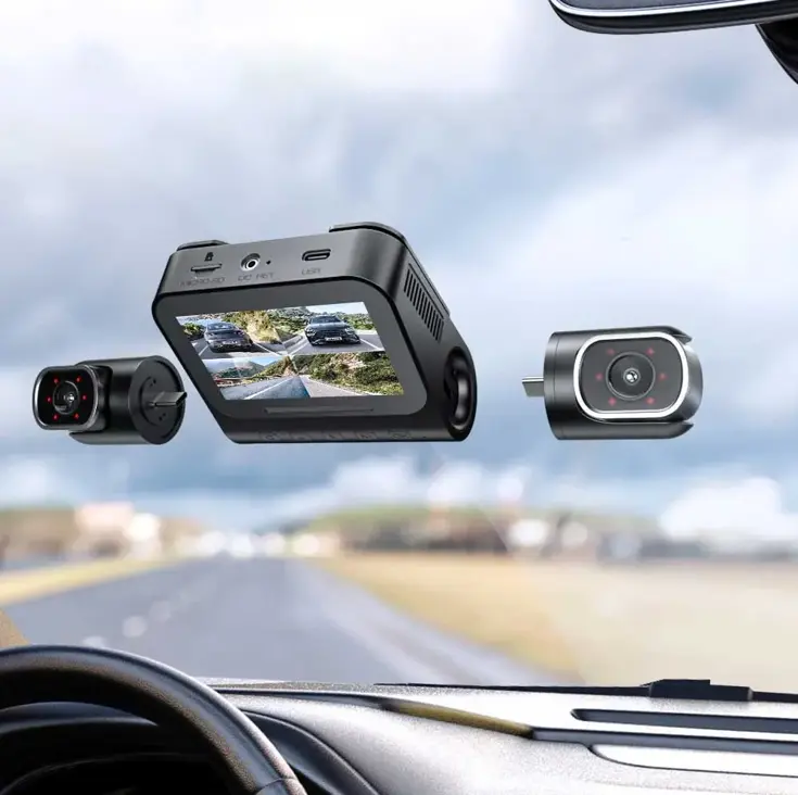 M660 4CH 128gb 2K Wifi GPS 360 graden dashcam