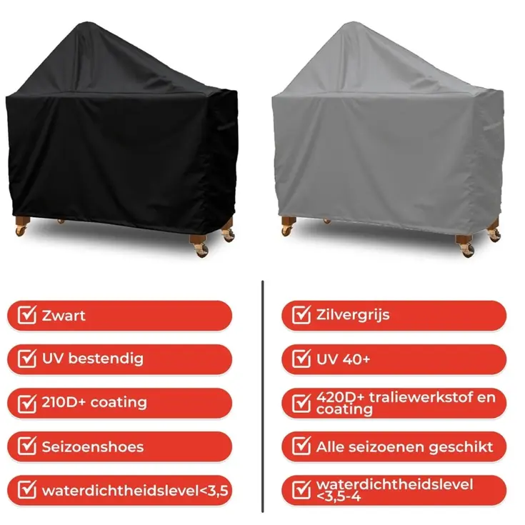 Barbecue tafelhoes 152x60x80x140 cm