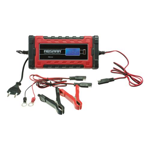 Processor gestuurde 11-staps acculader 12V/24V