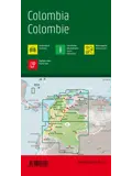 Wegenkaart Colombia