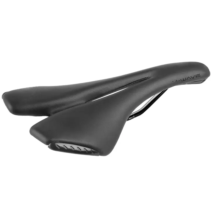 M-Wave Fietszadel Spider Racing - Zwart