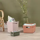 Sigma home - Opbergbox - 32L terra - 4-delig