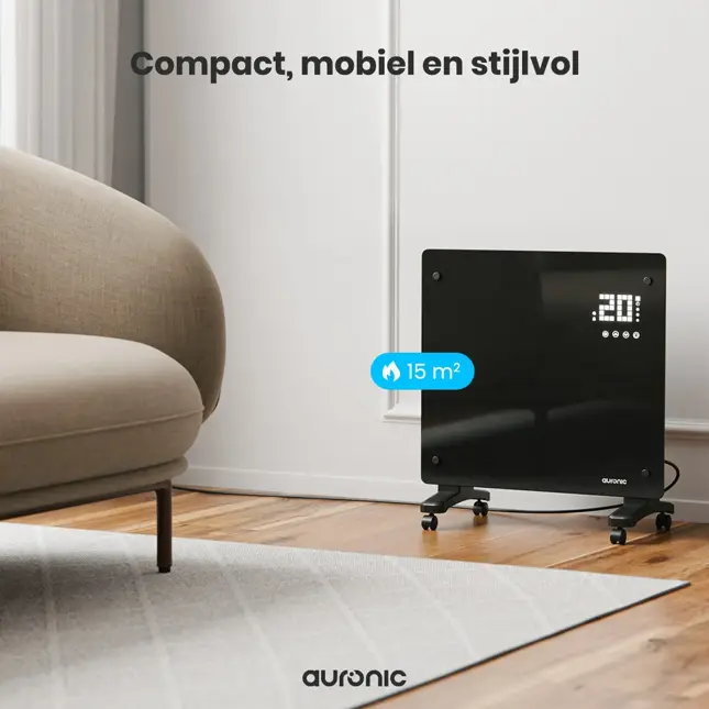 Auronic Convectorkachel - 1000W