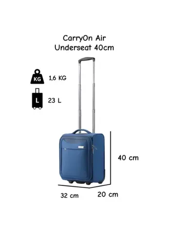 Air Underseat handbagage 40cm