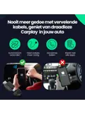 CarPlay Dongle - Draadloos - CarPlay/Android Auto
