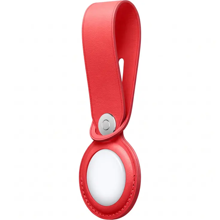 Apple Leather Loop AirTag-sleutelhanger