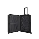 Travelite aluminium 4w trolley l Zwart