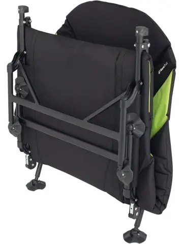 Eurotrail Kampeerbed Queen - Zwart/Lime