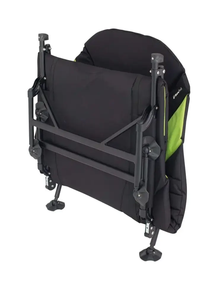 Eurotrail Kampeerbed Queen - Zwart/Lime