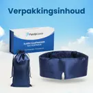 Zijden Slaapmasker - Donkerblauw - PurelyGoods