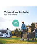 Bolderkar – 100KG – Zwart