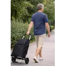 Boodschappentrolley 53L Zwart Met Wielen